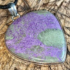 “Peace of Mind Stone” Purpurite Pendant 2”